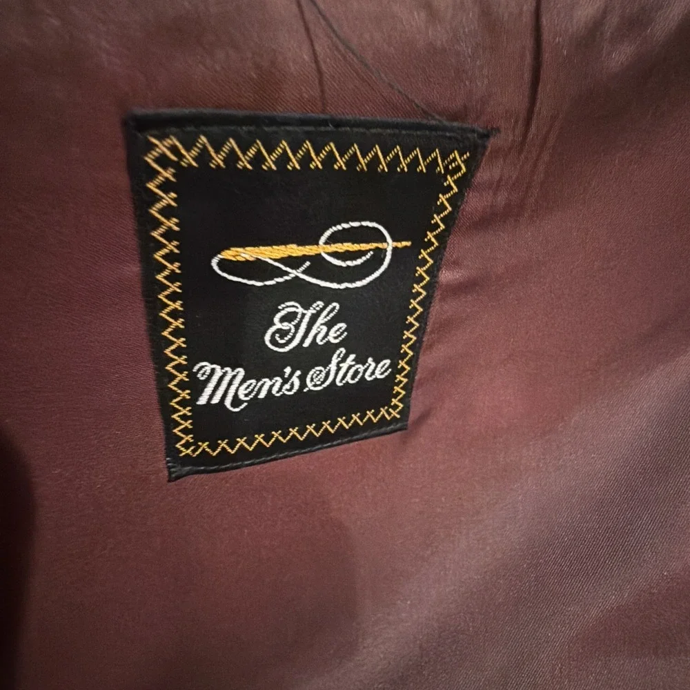 Vtg Sears The Men's Store Weather Rain Trench Dress Coat Jacket Size 40 R NWOT